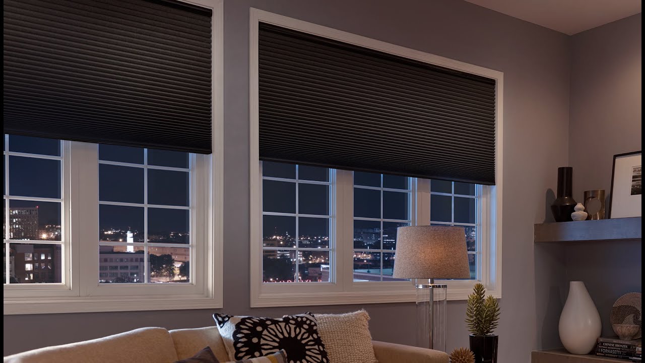 Install Blackout Beehive Blinds